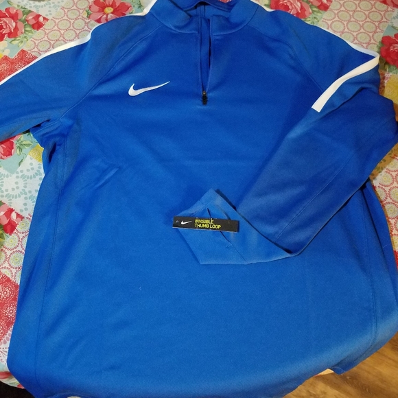 *SOLD ON MERCARI*Mens Large Nike Dri Fit 1/4 zip - Picture 1 of 4